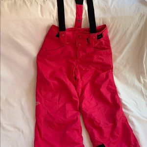 Kids Columbia ski pants Sz 7/8 with suspenders